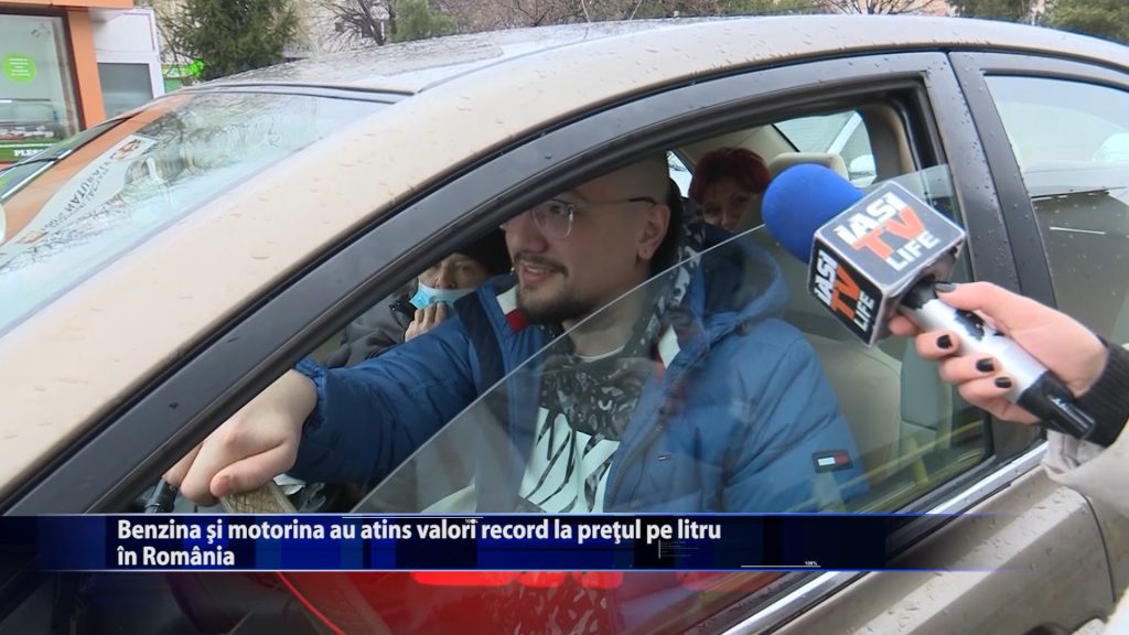 Benzina si motorina au atins valori record la pretul pe litru în Romania