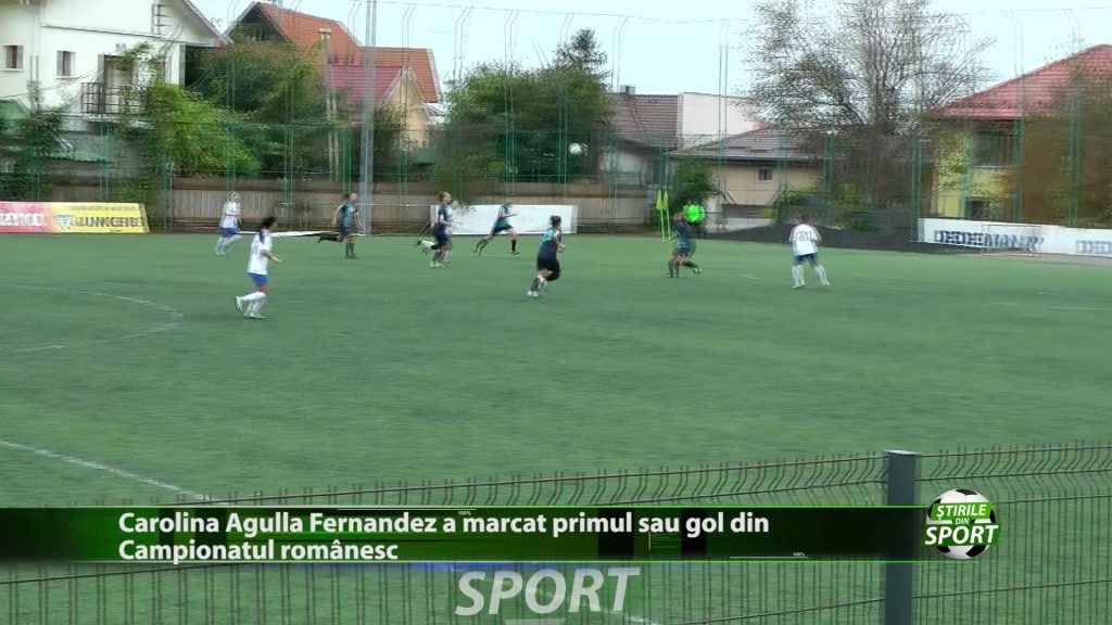 Carolina Agulla Fernandez a marcat primul său gol din Campionatul românesc