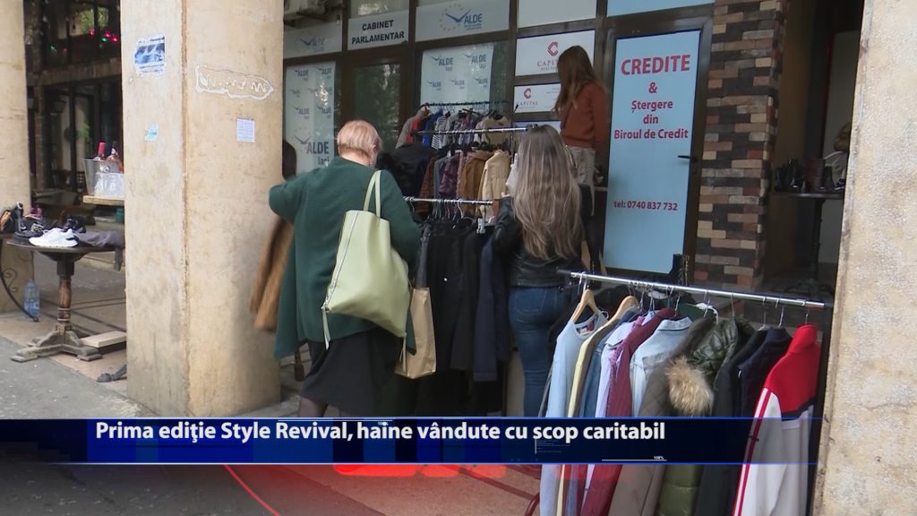 Prima ediție Style Revival, haine vândute cu scop caritabil