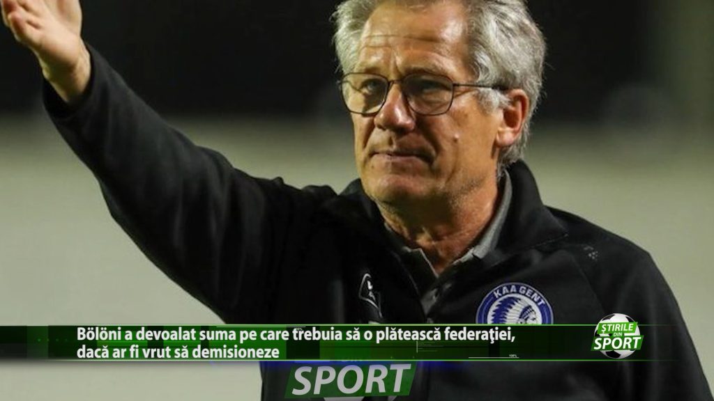 Boloni a devoalat suma pe care trebuia sa o plateasca federatiei, daca ar fi vrut sa demisioneze