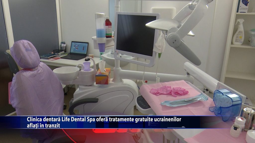 Clinica dentara Life Dental Spa ofera tratamente gratuite ucrainenilor aflati in tranzit