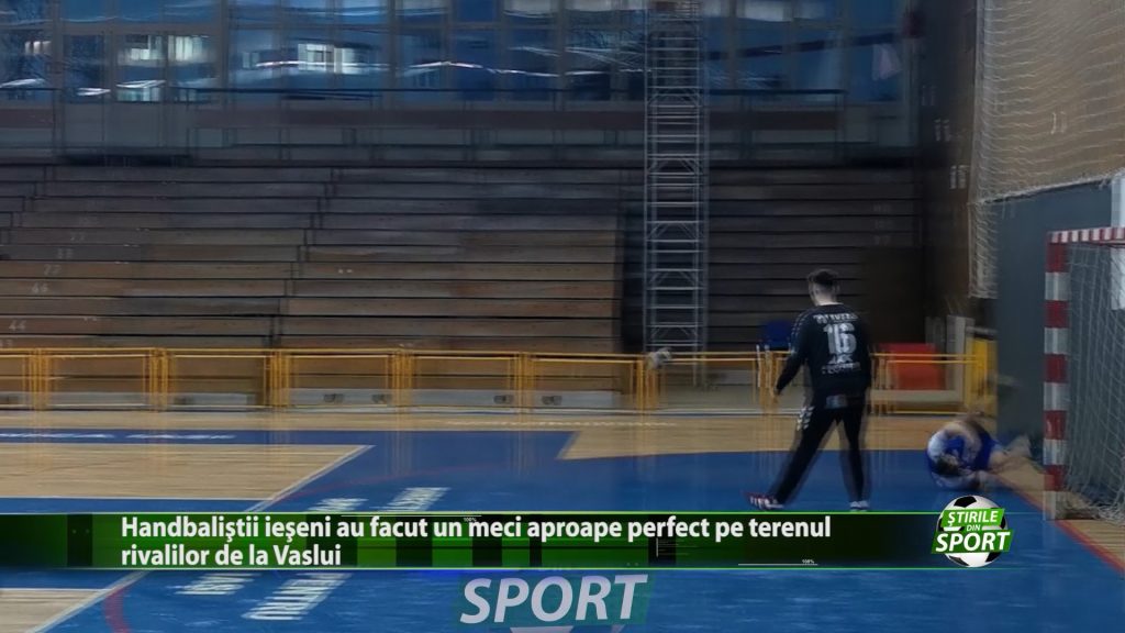 Handbalistii ieseni au facut un meci aproape perfect pe terenul rivalilor de la Vaslui