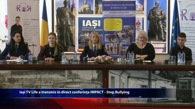 Asociatia ROR si Inspectoratul de Politie Judetean Iasi continua campania IMPACT – Stop Bullying