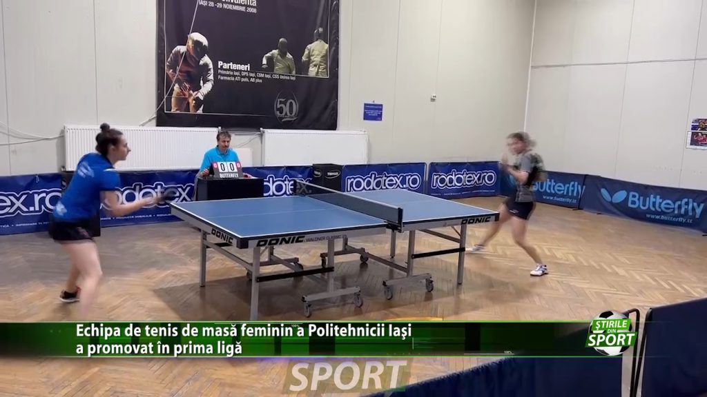 Eghipa de tenis de masa feminin a Politehnicii a promovat in prima Liga. Momentul promovarii a fost unul extrem de emotionant