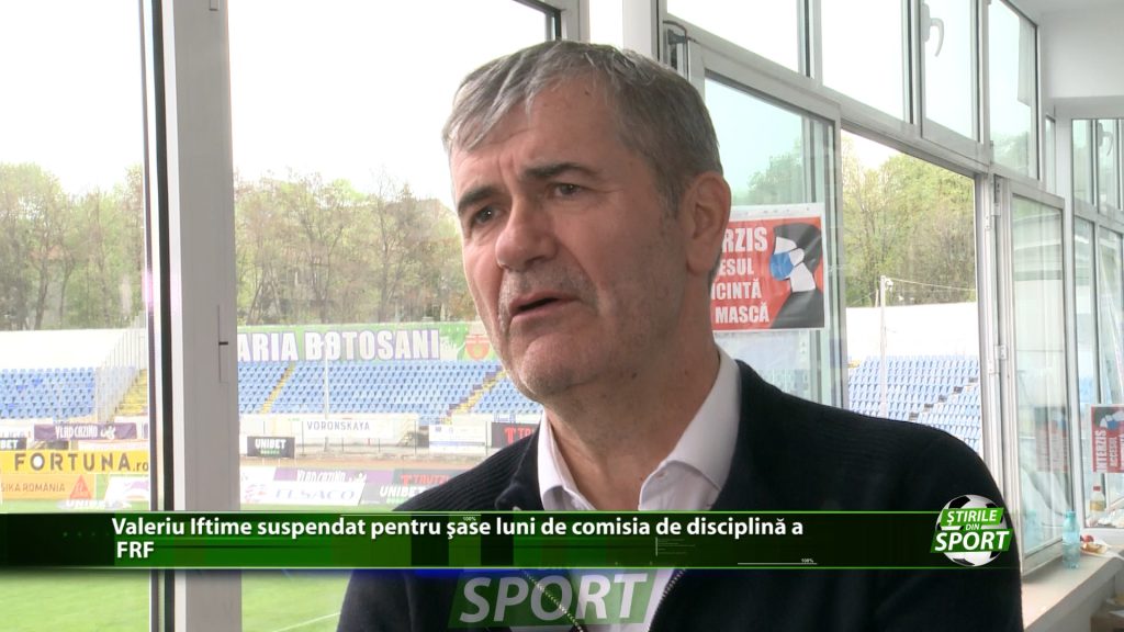 Valeriu Iftime suspendat pentru sase luni de comisia de disciplina a FRF. Ce spune finantatorul lui FCBT?