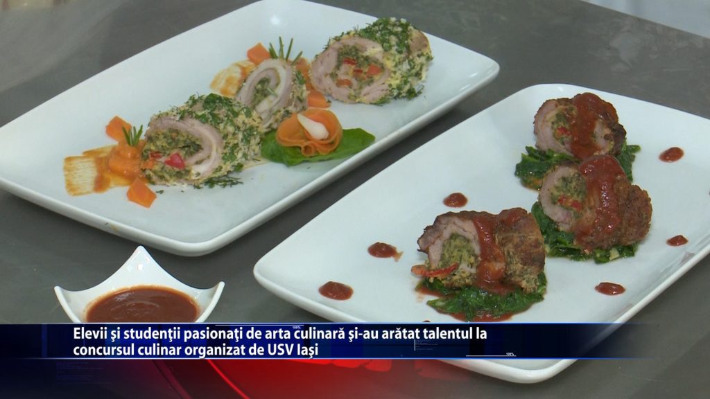 Elevii si studentii pasionati de arta culinara si-au aratat talentul la concursul culinar organizat de USV Iasi