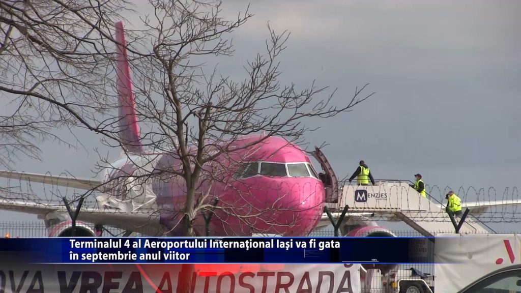 Terminalul 4 al Aeroportului International Iasi va fi gata in septembrie anul viitor