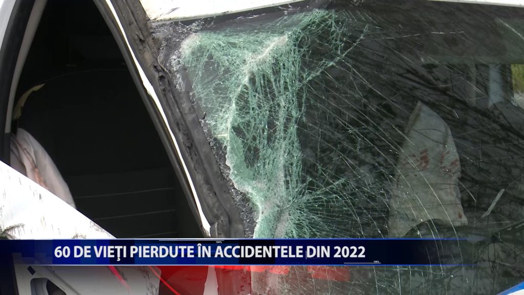 60 DE VIETI PIERDUTE IN ACCIDENTELE DIN 2022
