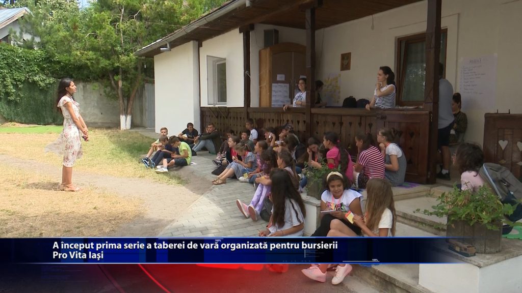 A inceput prima serie a Taberei de vara organizata pentru bursierii Pro Vita Iasi!
