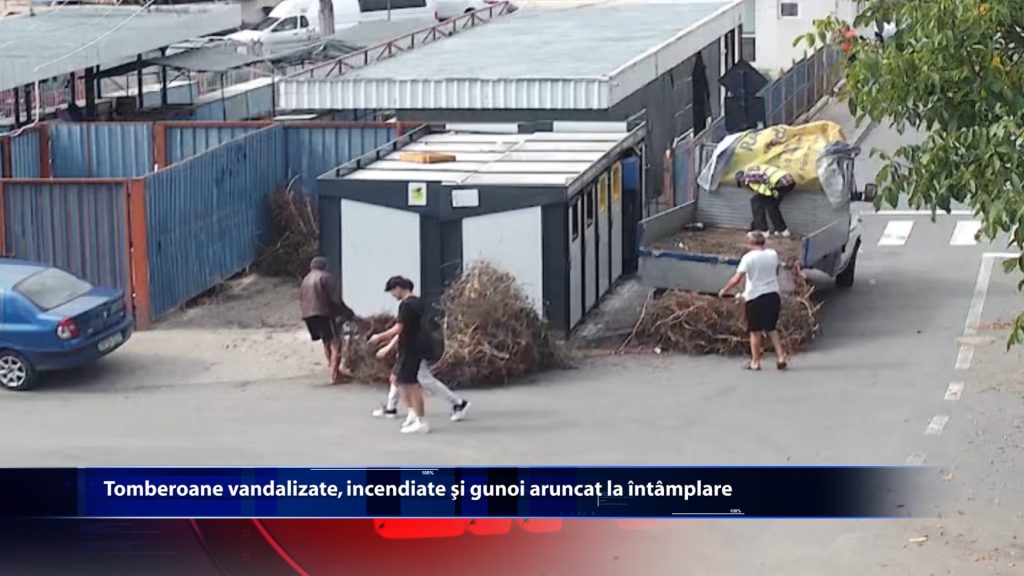 Tomberoanele incendiate, un adevarat pericol pentru cartierele din Iasi