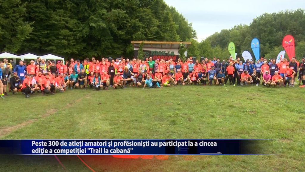 Peste 300 de atleti amatori si profesionisti au participat la a cincea editie a competitiei „Trail la cabana”