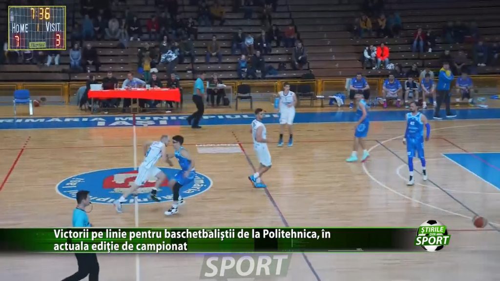 Victorii pe linie pentru baschetbalistii de la Politehnica, in actuala editie de campionat