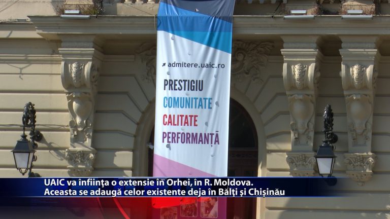 UAIC va inființa o extensie în Orhei, în R. Moldova. Aceasta se adaugă celor existente deja în Bălti și Chișinău