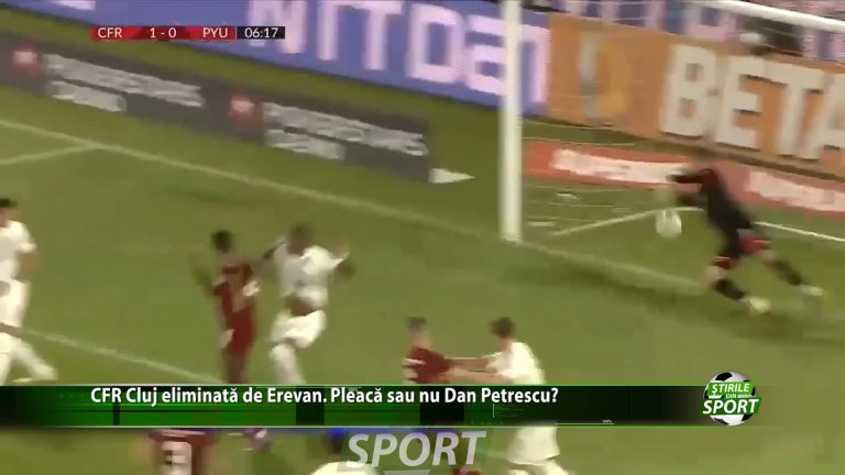 CFR Cluj eliminata de Erevan. Pleaca sau nu Dan Petrescu?