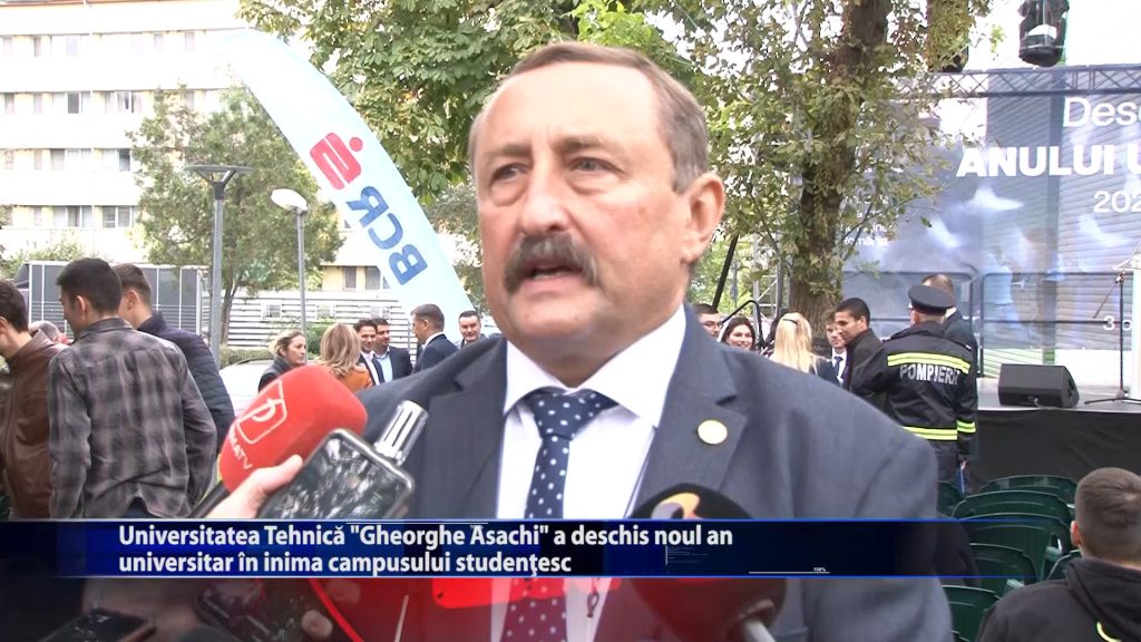 Universitatea Tehnica „Gheorghe Asachi” a deschis noul an universitar in inima campusului studenesc
