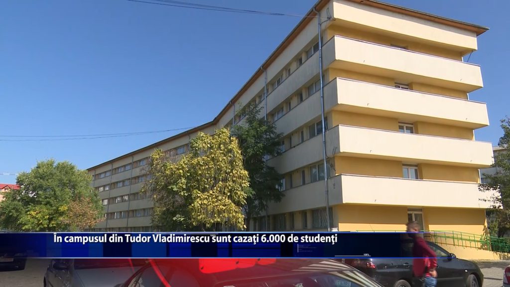 In campusul din Tudor Vladimirescu sunt cazati 6.000 de studenti