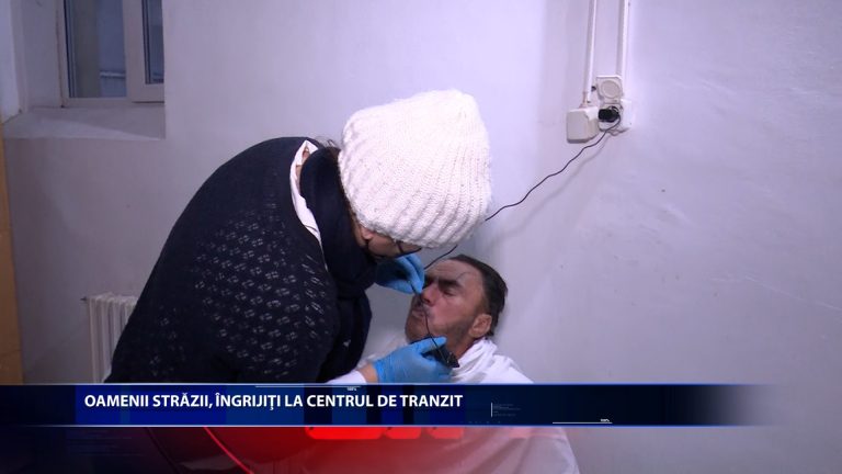 OAMENII STRAZII, INGRIJITI LA CENTRUL DE TRANZIT