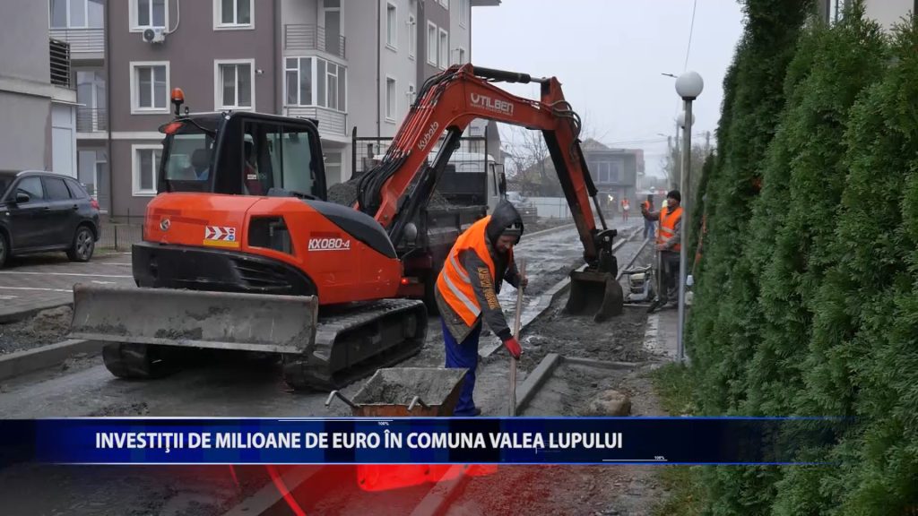 INVESTII DE MILIOANE DE EURO IN COMUNA VALEA LUPULUI