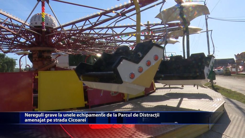 Nereguli grave la unele echipamente de la Parcul de amenajat pe strada Cicoarei
