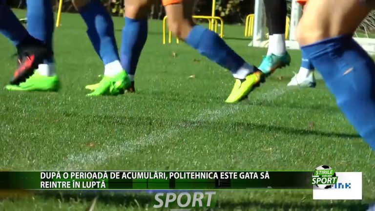 DUPA O PERIOADA DE ACUMULARI, POLITEHNICA ESTE GATA SA REINTRE IN LUPTA