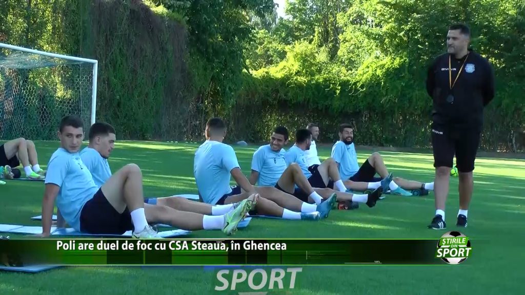 Poli are duel de foc cu CSA Steaua, in Ghencea