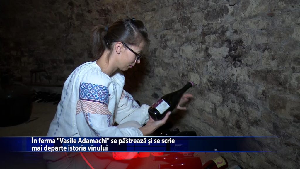 In ferma ,,Vasile Adamachi,, se pastreaza si se scrie mai departe istoria vinului