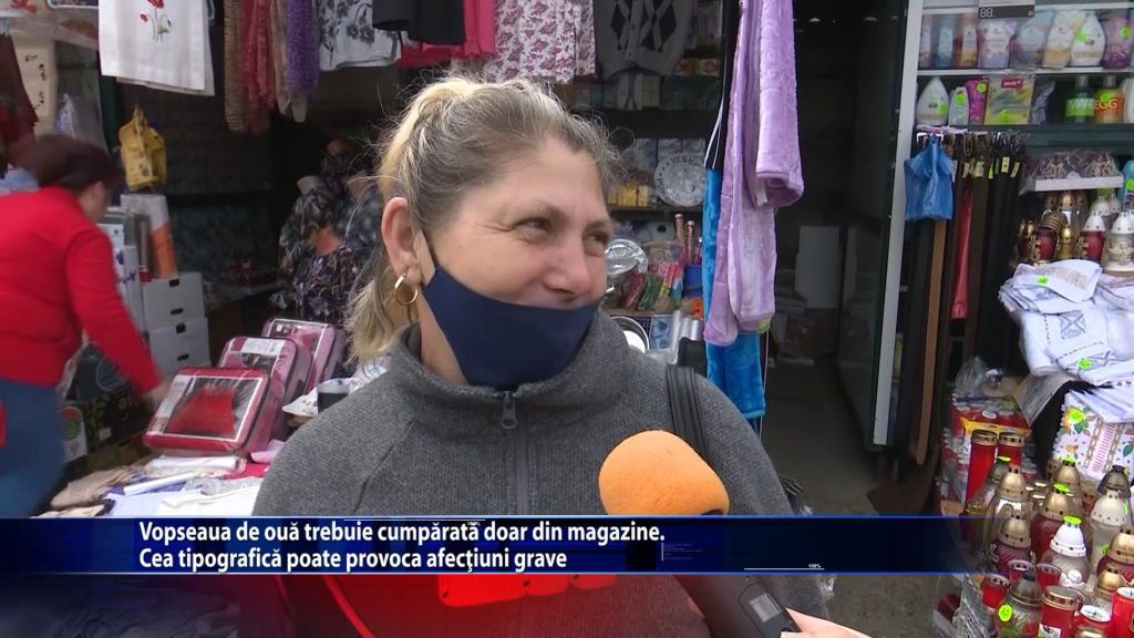 Vopseaua de oua trebuie cumparata doar din magazine. Cea tipografica poate provoca afectiuni grave