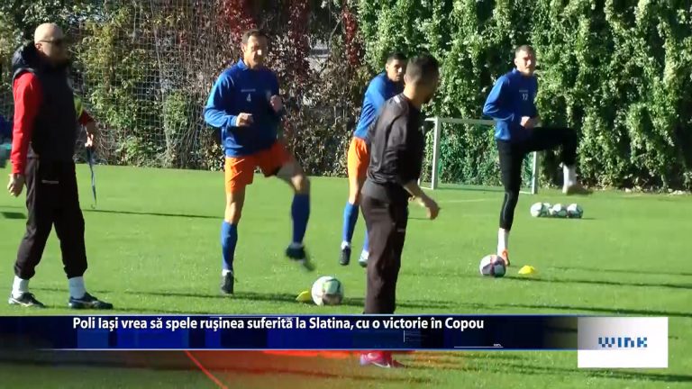 Poli Iasi vrea sa spele rusinea suferita la Slatina, cu o victorie in Copou