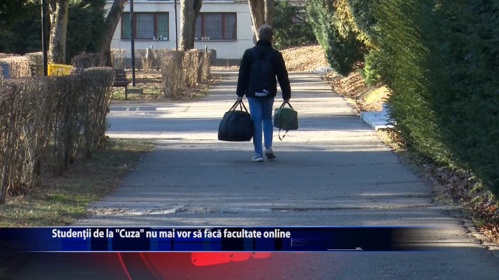 Studentii de la „Cuza” nu mai vor sa faca facultate online