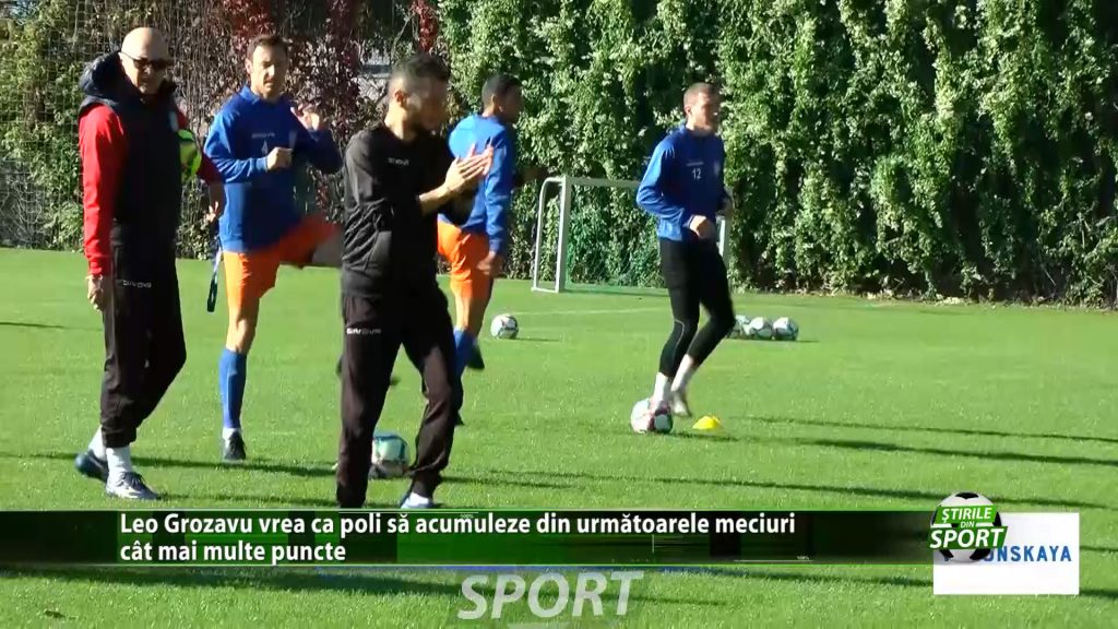 Leo Grozavu vrea ca poli sa acumuleze din urmatoarele meciuri cat mai multe puncte