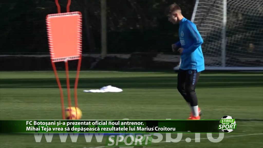 FC Botosani si-a prezentat oficial noul antrenor. Mihai Teja va conduce banca tehnica. Obiectivul trasat de catre Valeriu Iftime este unul indraznet