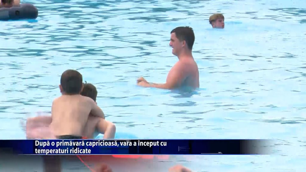 Dupa o primavara capricioasa, vara a inceput cu temperaturi ridicate