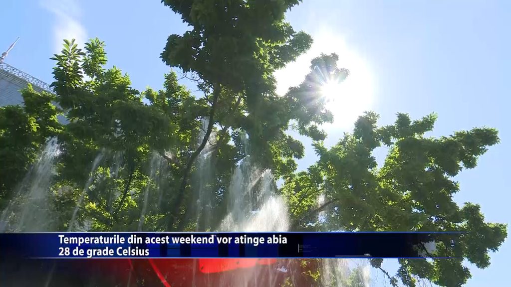 Temperaturile din acest weekend vor atinge abia 28 de grade Celsius