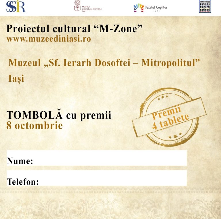 Dacă vizitezi un muzeu poți câștiga o tabletă!