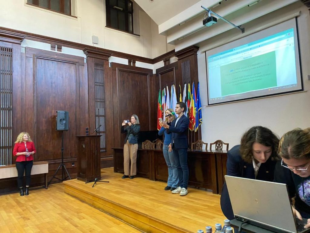 Întâlnire transnațională la Colegiul Național Iași