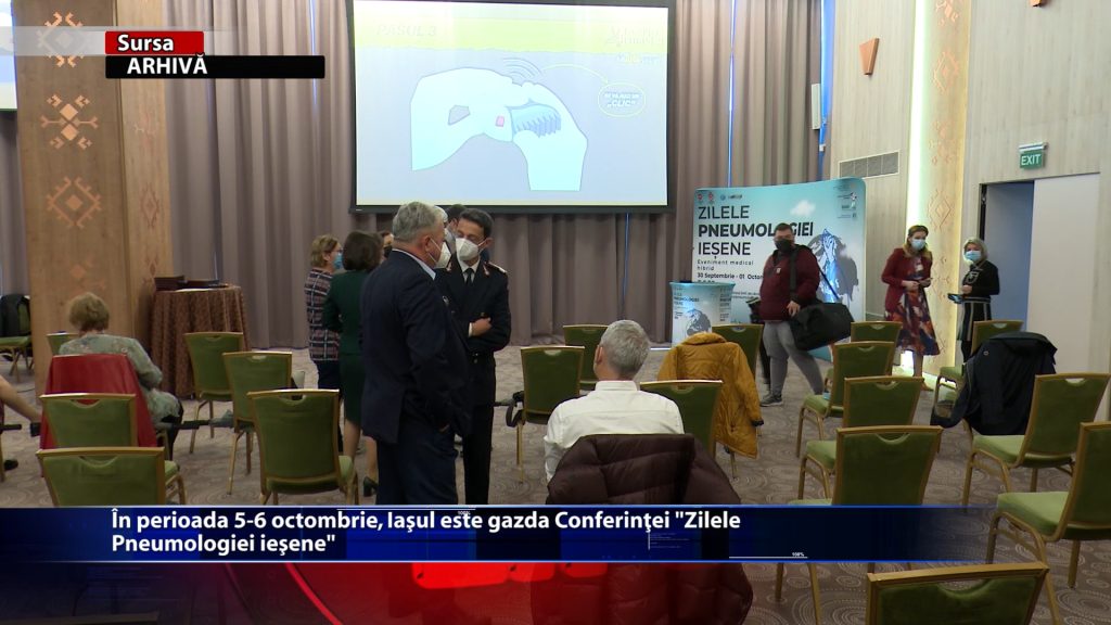 In perioada 5-6 octombrie, Iasul este gazda Conferintei „Zilele Pneumologiei iesene”