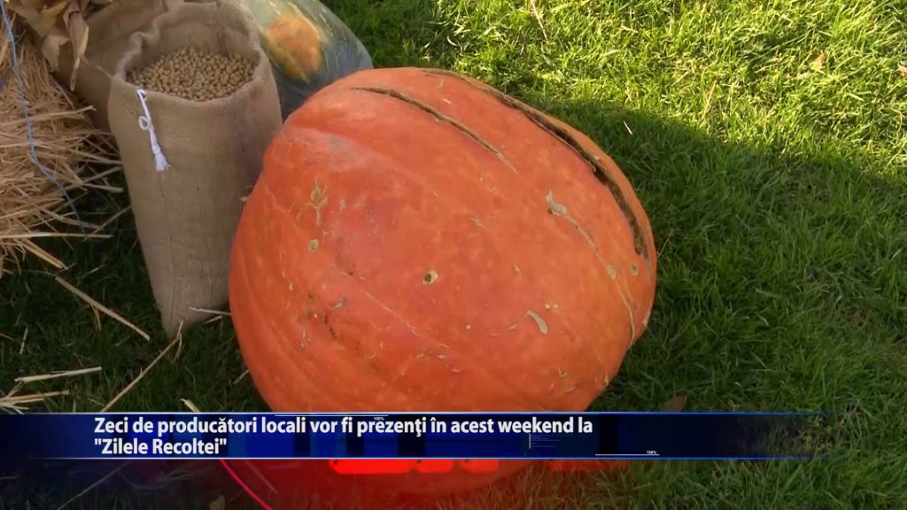 Zeci de 50 de producatori locali vor fi prezenti in acest weekend la „Zilele Recoltei”
