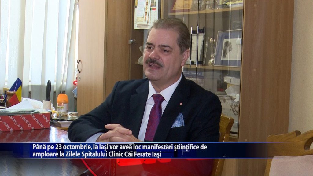 Pana pe 23 octombrie, la Iasi vor avea loc manifesari stiintifice de amploare la Zilele Spitalului Clinic Cai Ferate Iasi