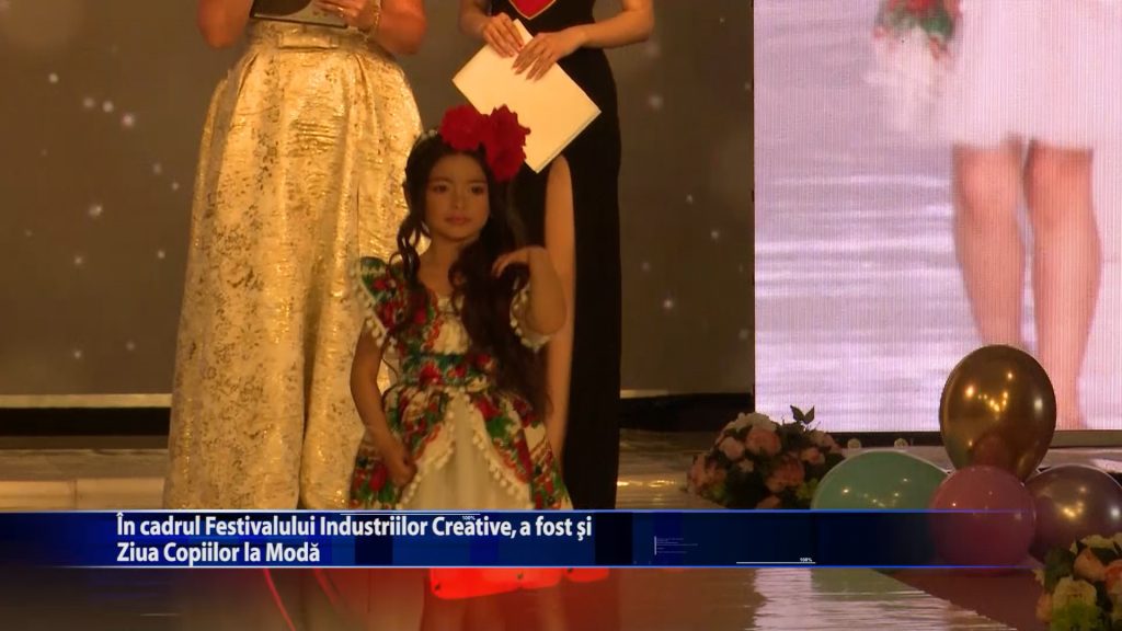 In cadrul Festivalului Industriilor Creative, a fost si Ziua Copiilor la Moda