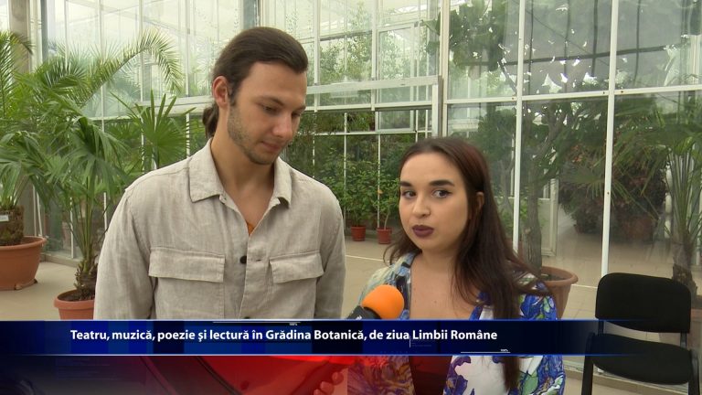 Teatru, muzica, poezie si lectura in Gradina Botanica, de ziua Limbii romane