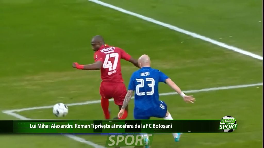 Lui Mihai Alexandru Roman ii prieste atmosfera de la FC Botosani. Mihai Ciobanu a vorbit despre jucatorul ajuns in aceasta iarna pe „Municipal”