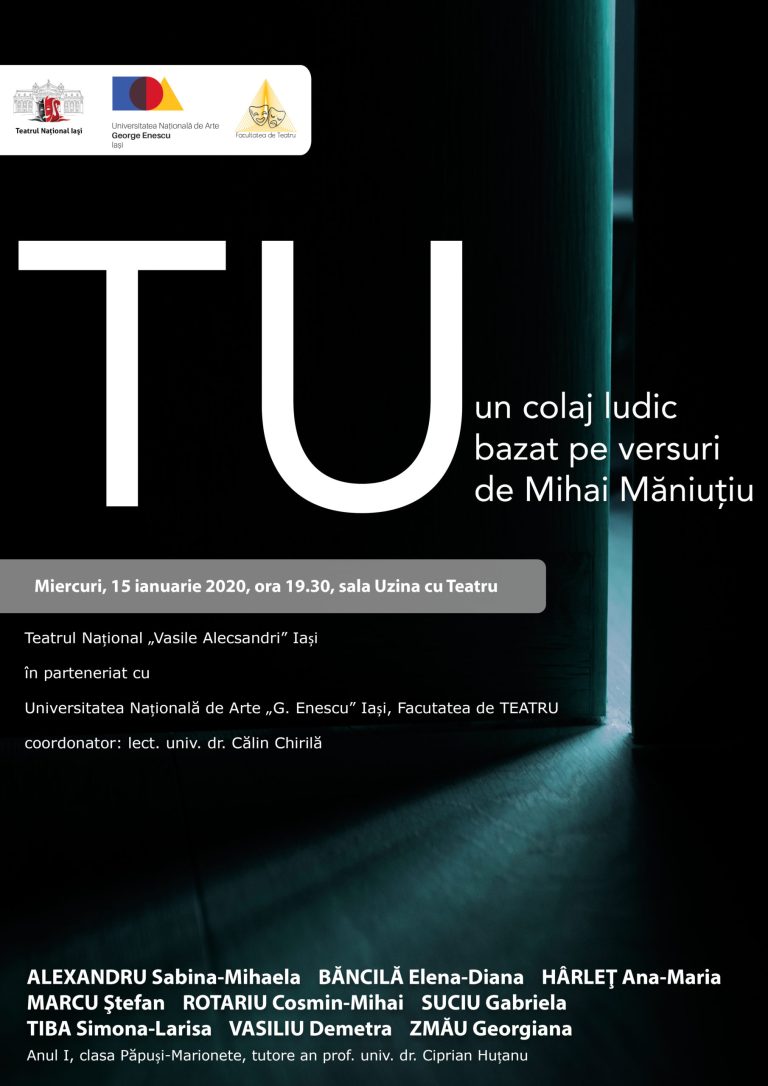 TU – UN SPECTACOL DEDICAT ZILEI CULTURII NAȚIONALE