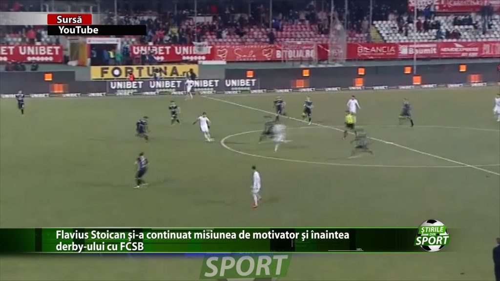 Flavius Stoican si-a continuat misiunea de motivator si inaintea derby-ului cu FCSB. Ce surpriza le-a pregatit tehnicianul jucatorilor sai?