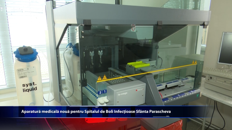 Aparatura medicala noua pentru Spitalul de Boli Infectioase ,,Sfanta Parascheva’’ din Iasi