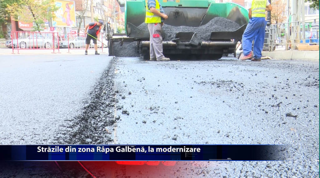 Străzile din zona Râpa Galbenă, la modernizare