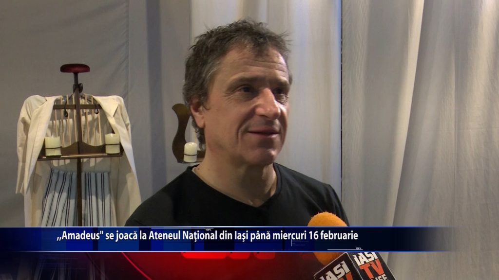 ,,Amadeus” se joaca la Ateneul National din Iasi pana miercuri 16 februarie