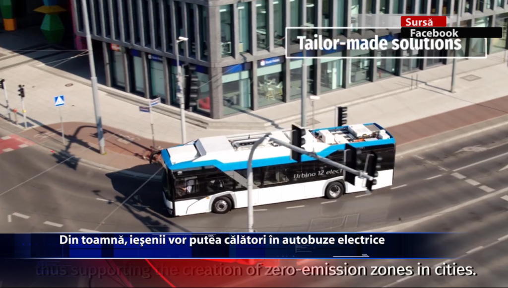 Din toamnă, ieșenii vor putea călători in autobuze electrice