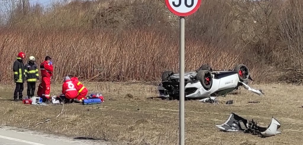 Tragic! Un tânăr spectator de 19 ani a murit la raliu, în Brașov, după ce a fost lovit de un Lamborghini