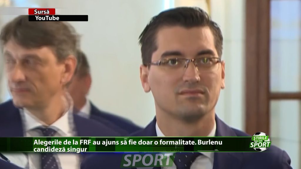Alegerile de la FRF au ajuns sa fie doar o formalitate. Burleanu candideaza singur
