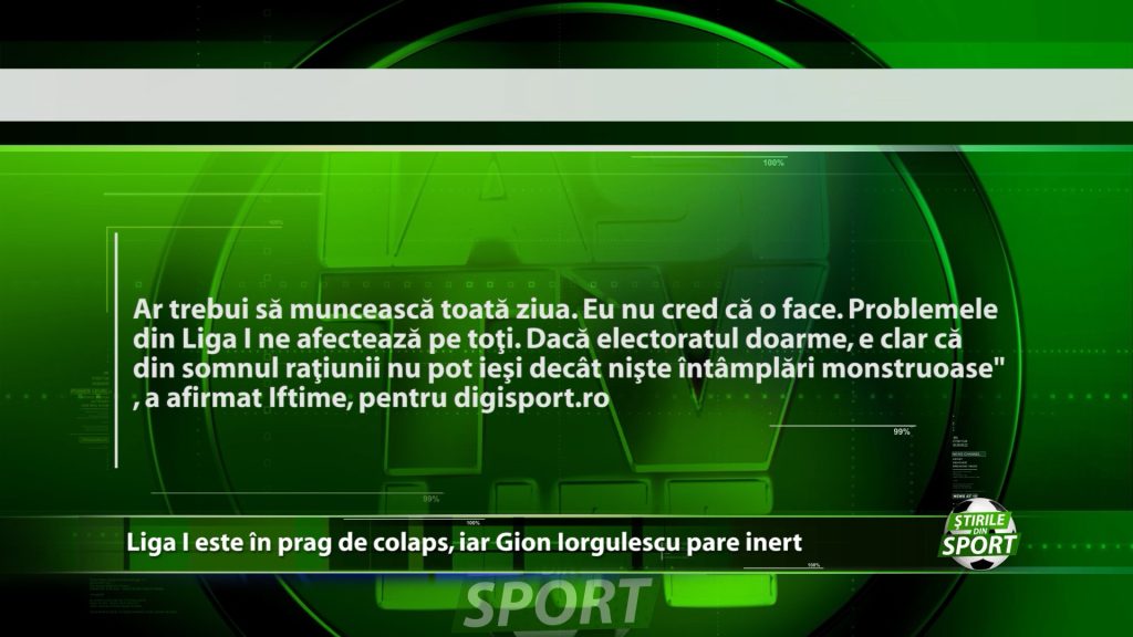 Liga I este in prag de colaps, iar Gino Iorgulescu pare inert. Sefii de cluburi ii aduc acuzatii grave!